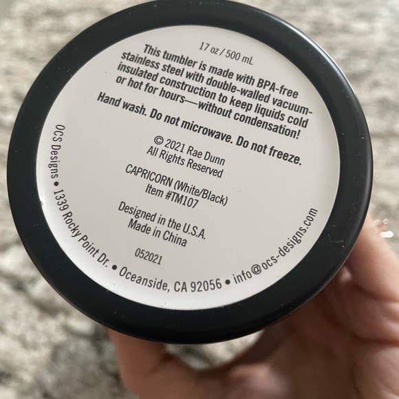 Rae Dunn Travel Mug (Capricorn) - Picture 4 of 5